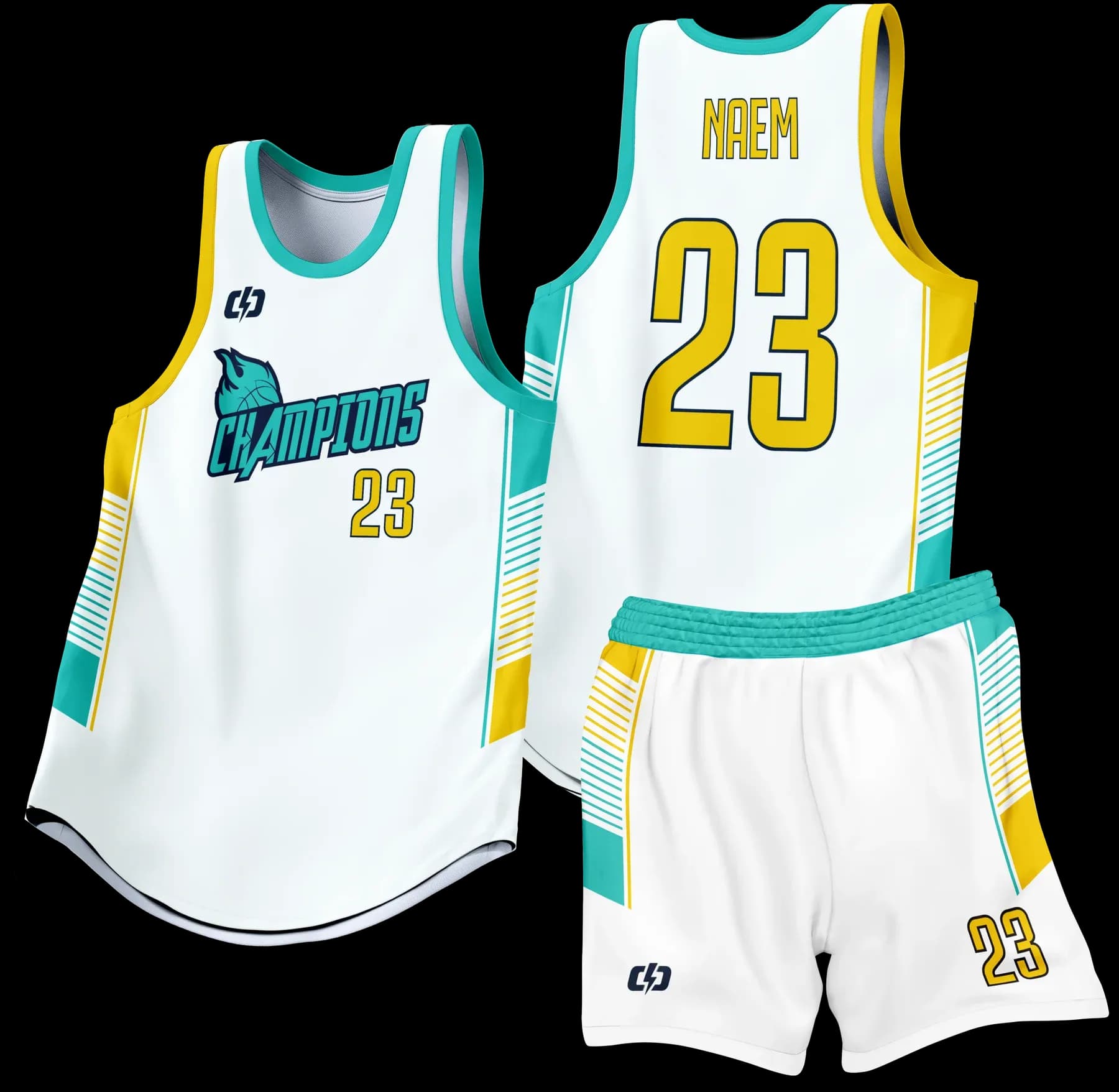 Custom basketball uniform design B72