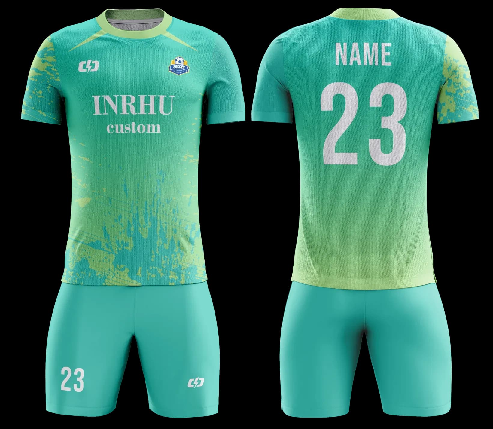 Custom soccer uniform design Z57SX