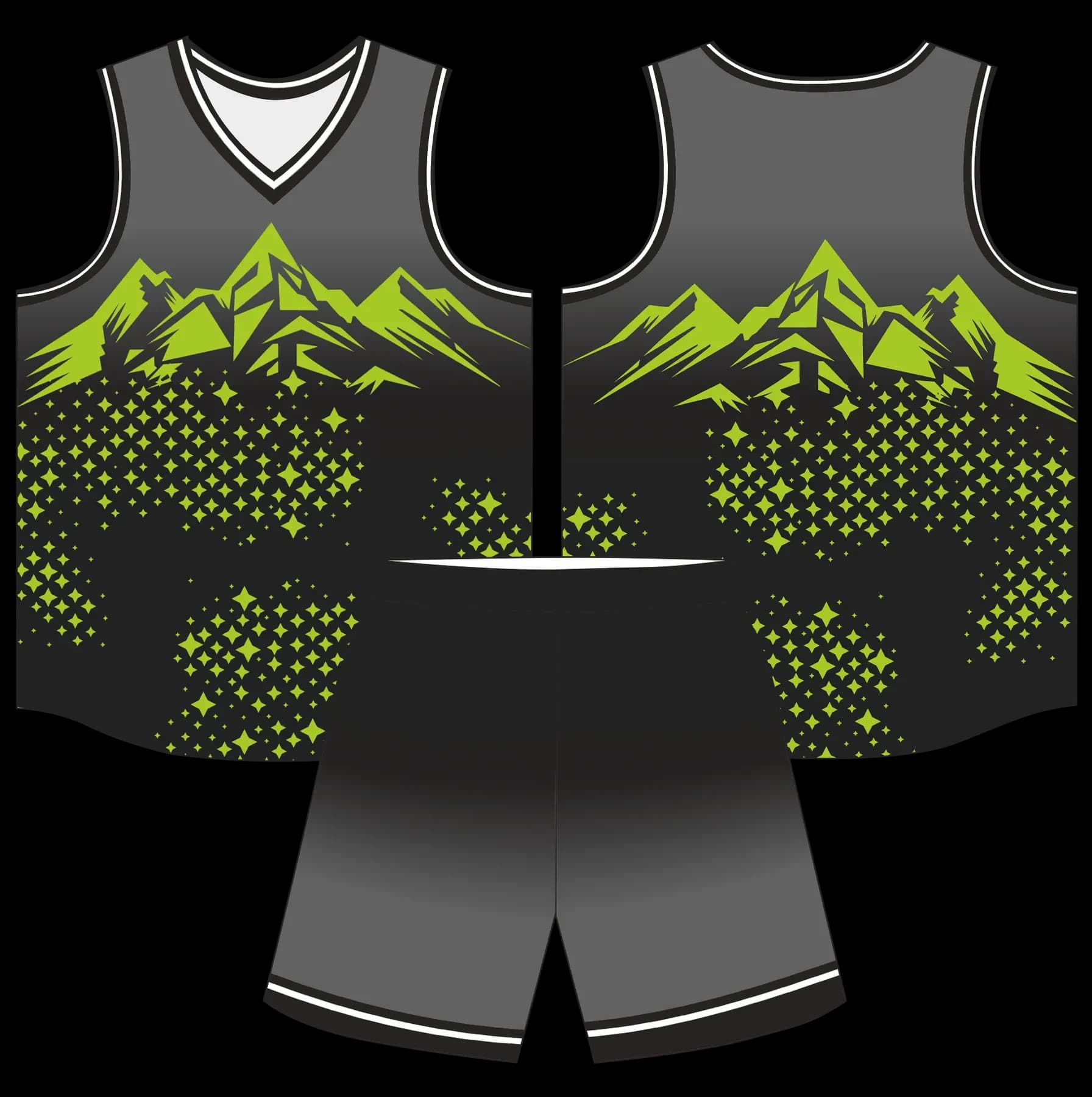 Custom basketball uniform design B95