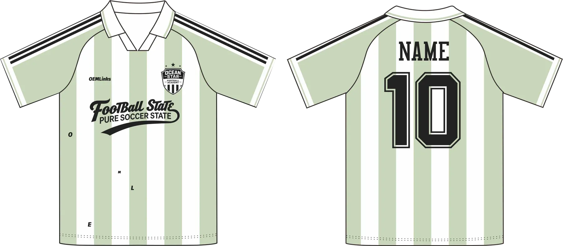 Custom soccer uniform design FG39