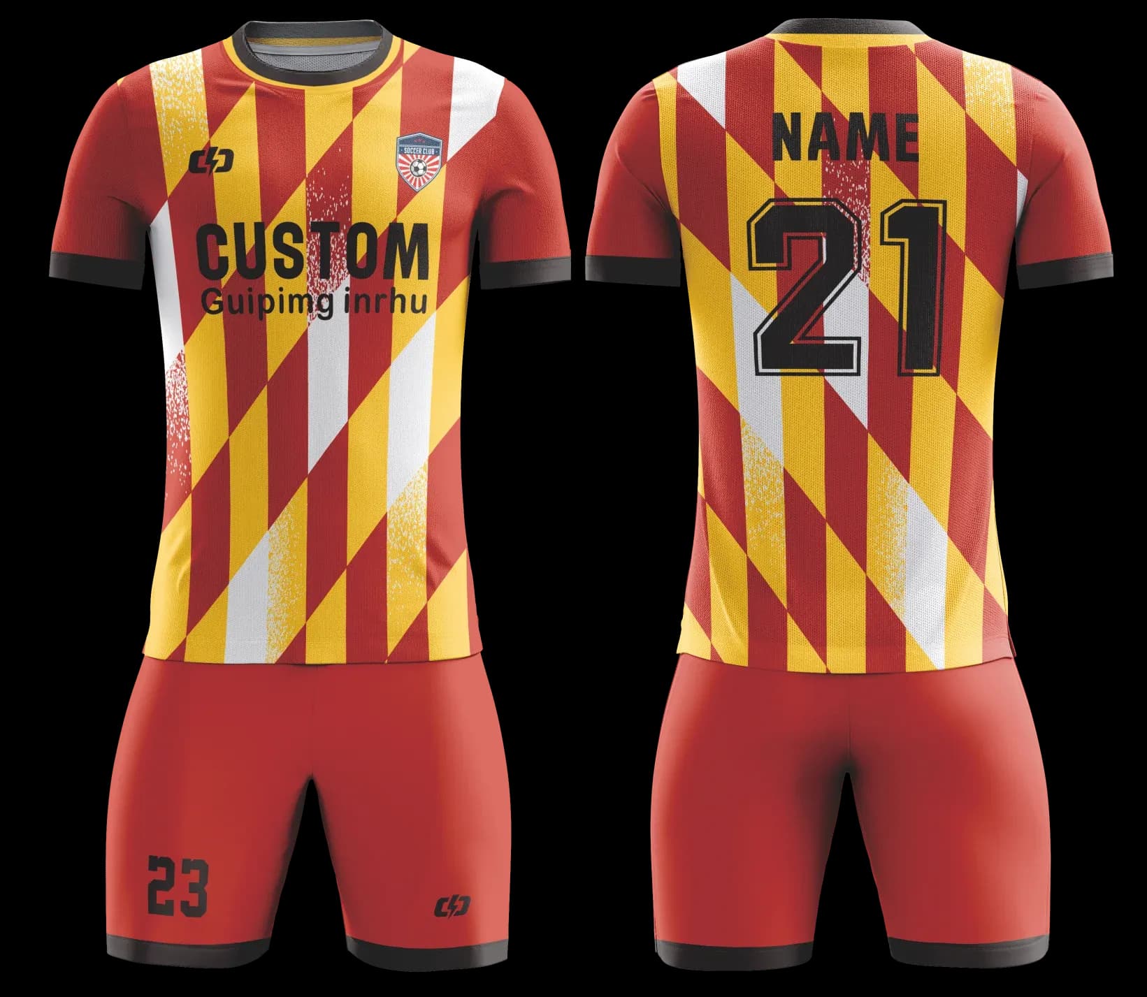 Custom soccer uniform design Z73ZK