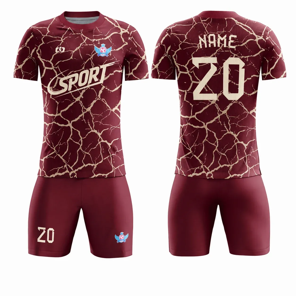 Custom soccer uniform design z89