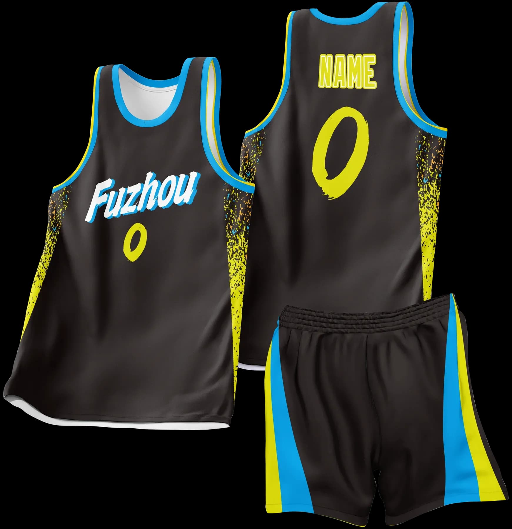 Custom basketball uniform design B14JW