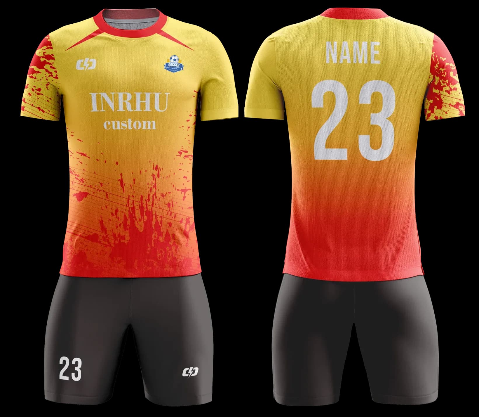 Custom soccer uniform design Z57SX