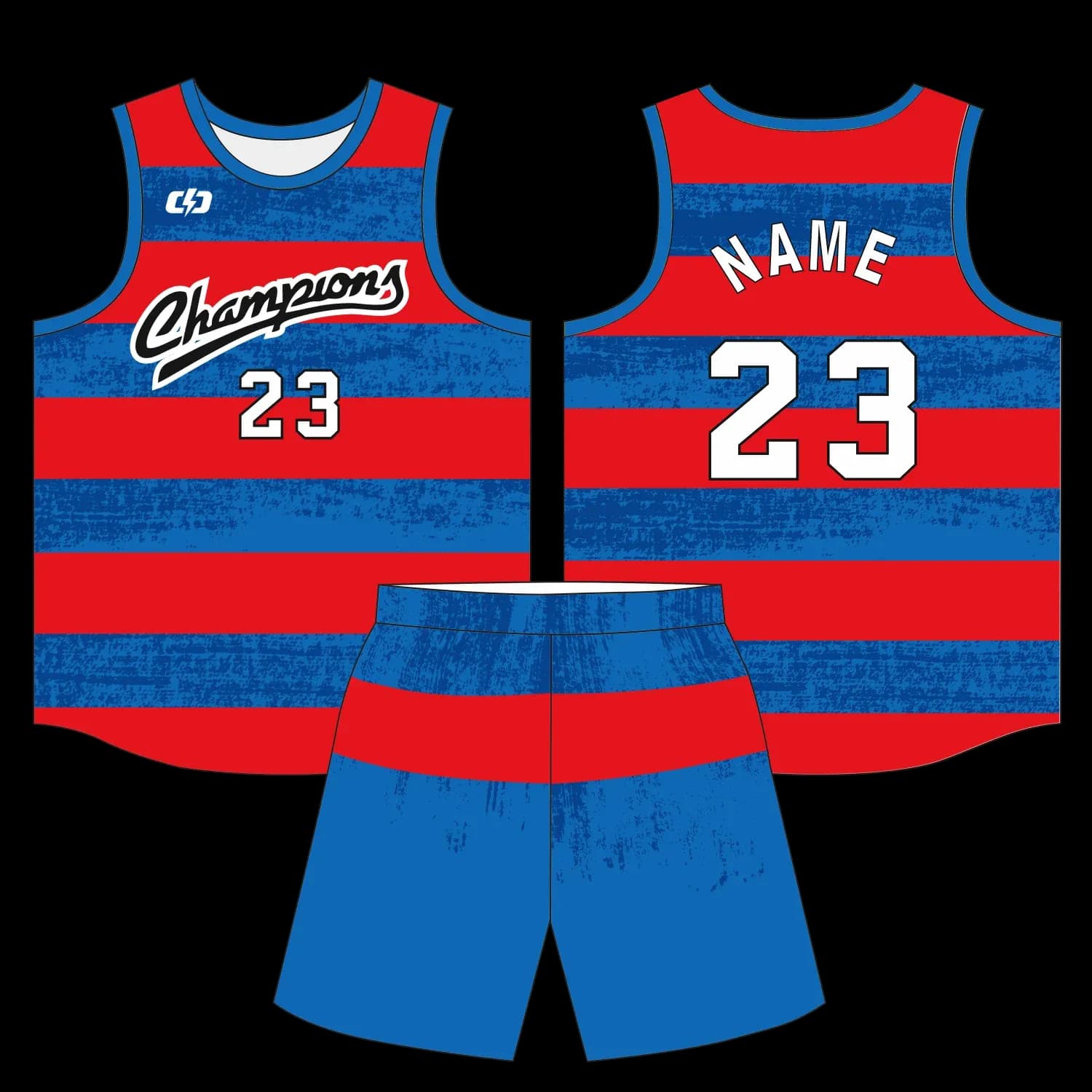 Custom basketball uniform design B75