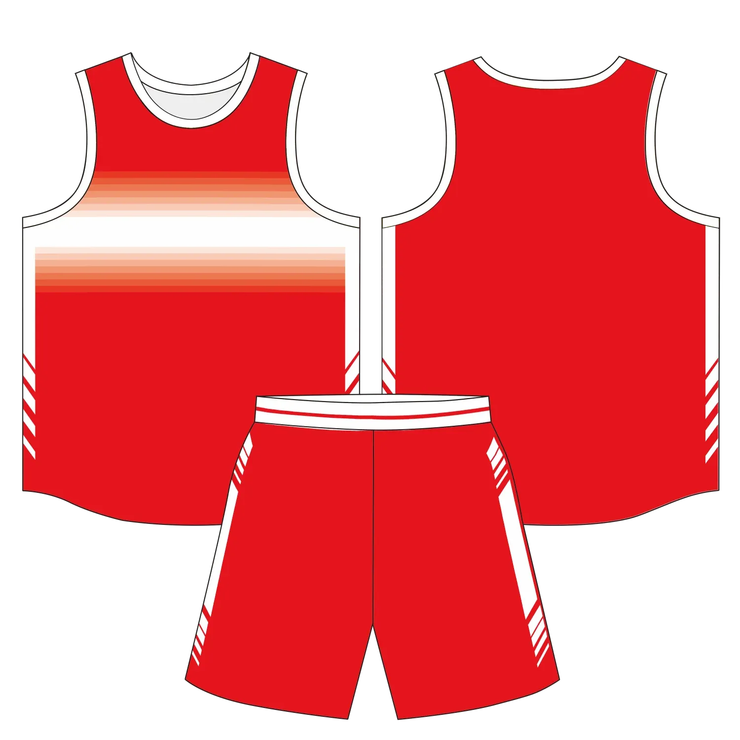 Custom basketball uniform design B36
