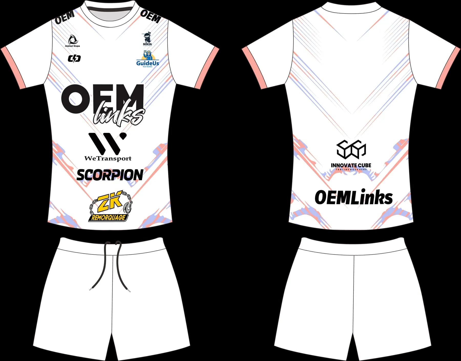 Custom volleyball uniform design UP01