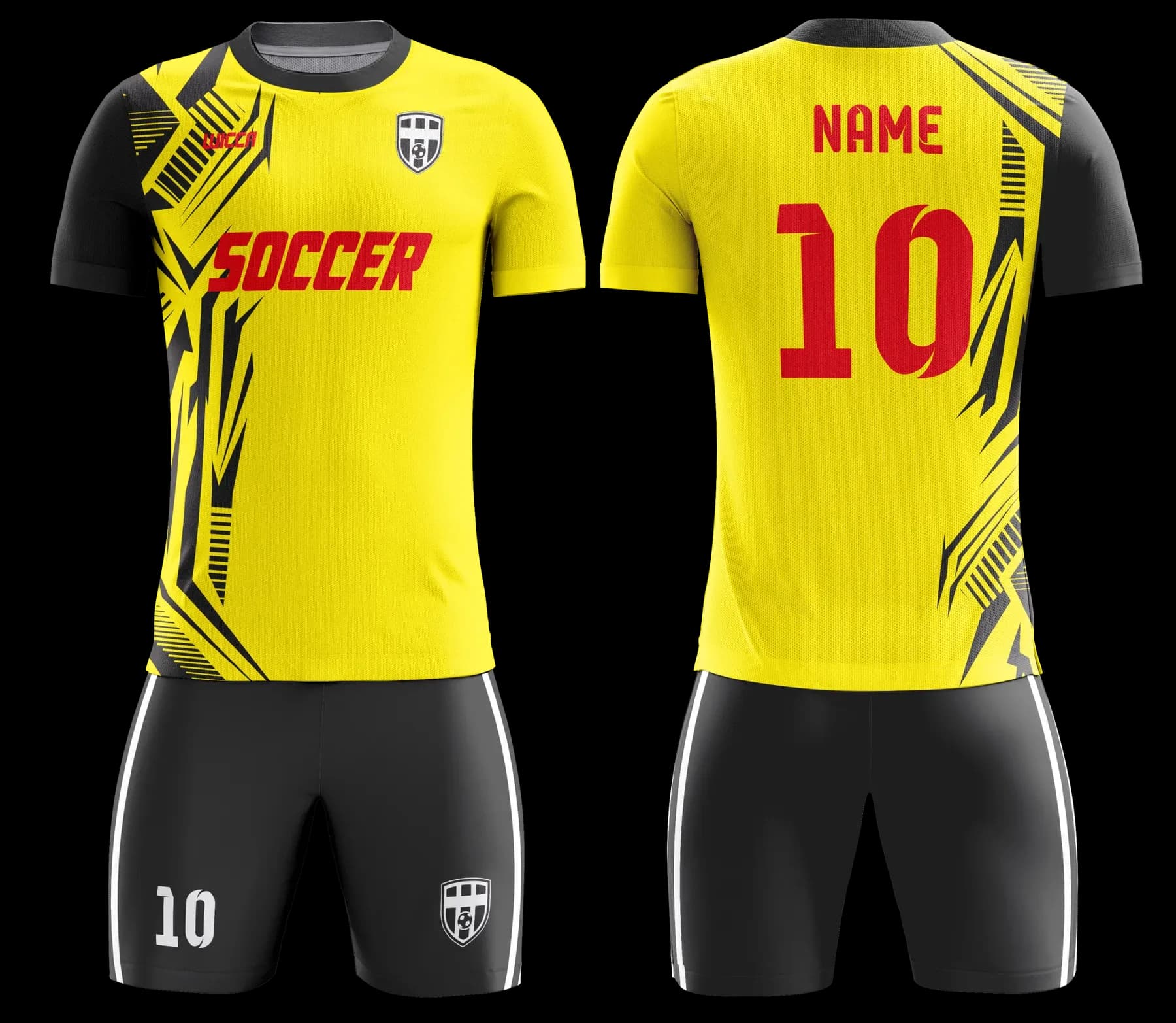 Custom soccer uniform design Z032JW