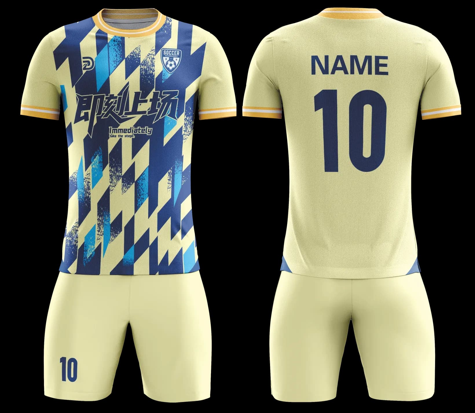 Custom soccer uniform design Z126JW