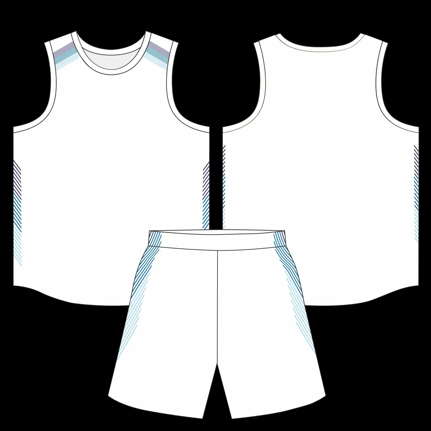 Custom basketball uniform design B22JW