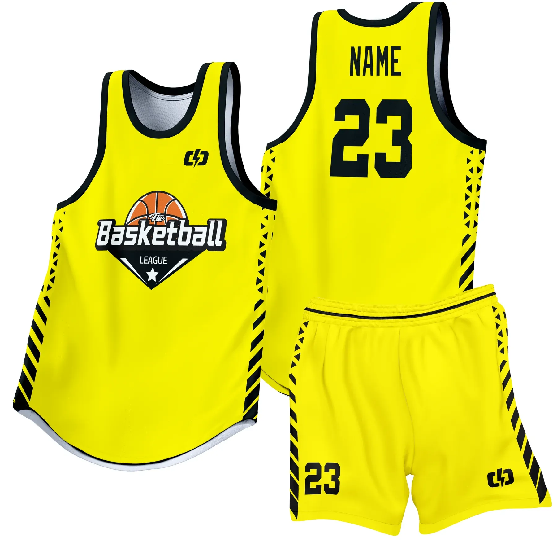 Custom basketball uniform design B32