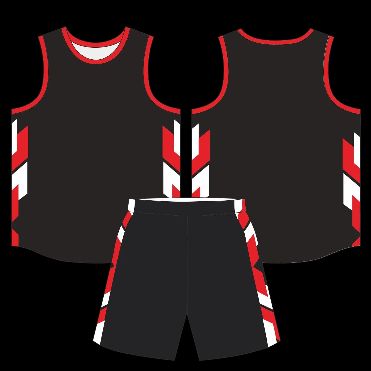 Custom basketball uniform design B23JW