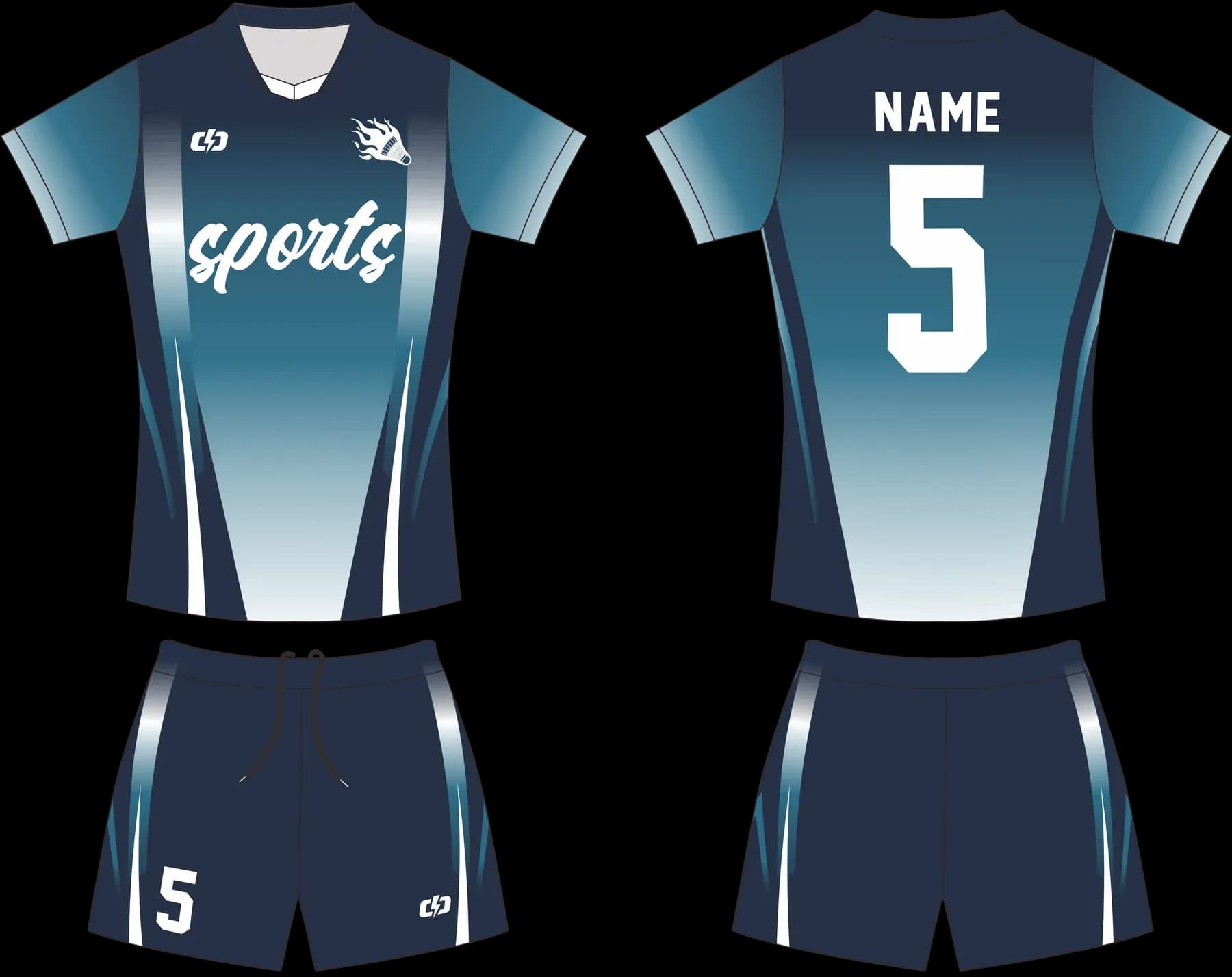 Custom volleyball uniform design UP52