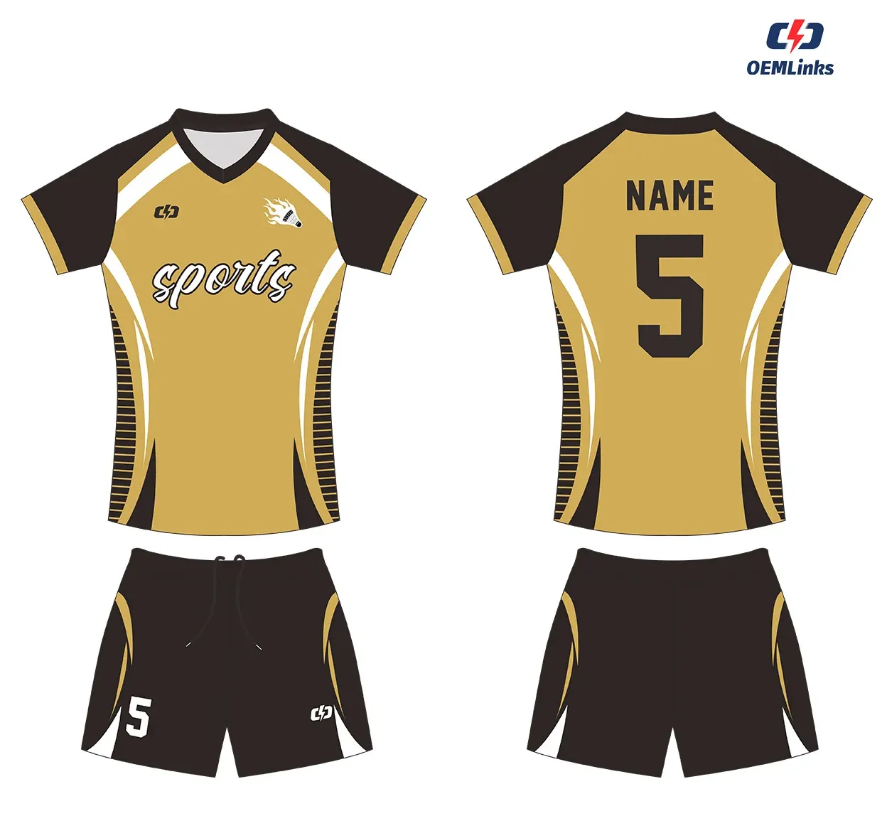 Custom volleyball uniform design UP11