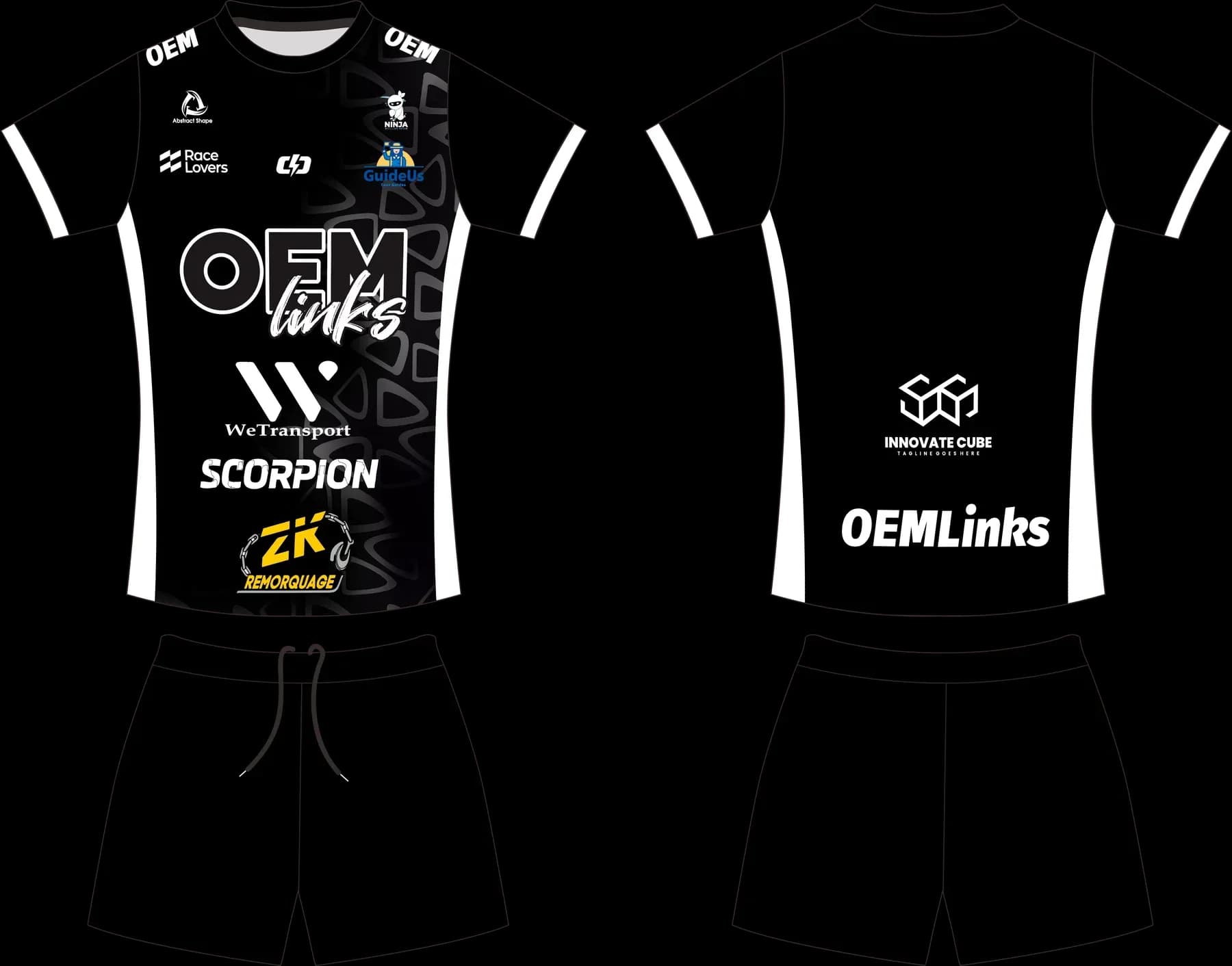 Custom volleyball uniform design UP15