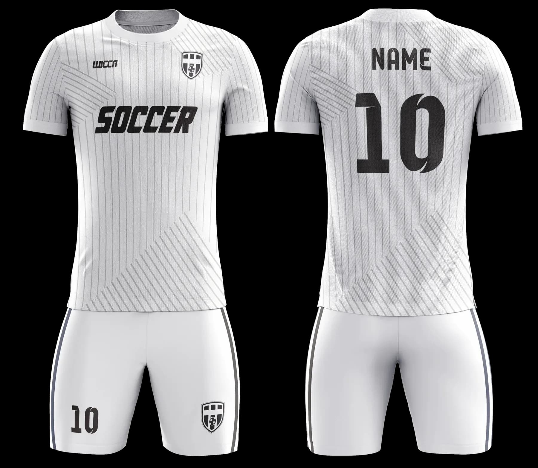 Custom soccer uniform design Z028JW