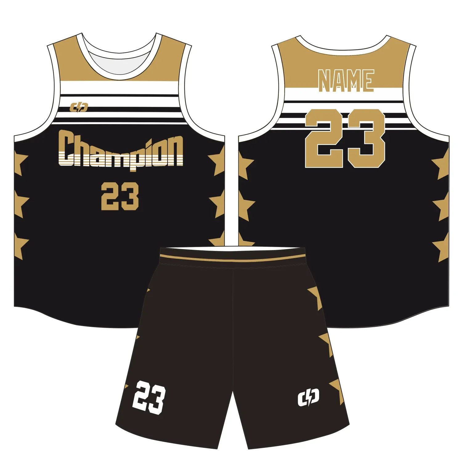 Custom basketball uniform design B30