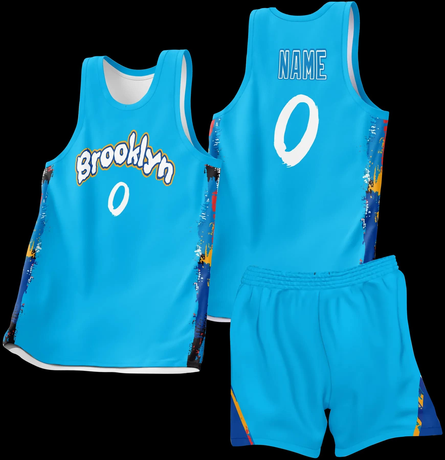 Custom basketball uniform design B13JW