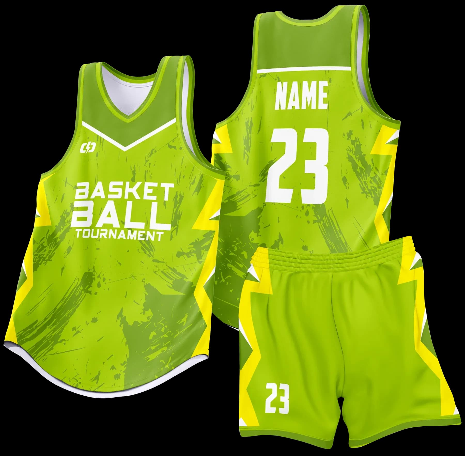 Custom basketball uniform design B90