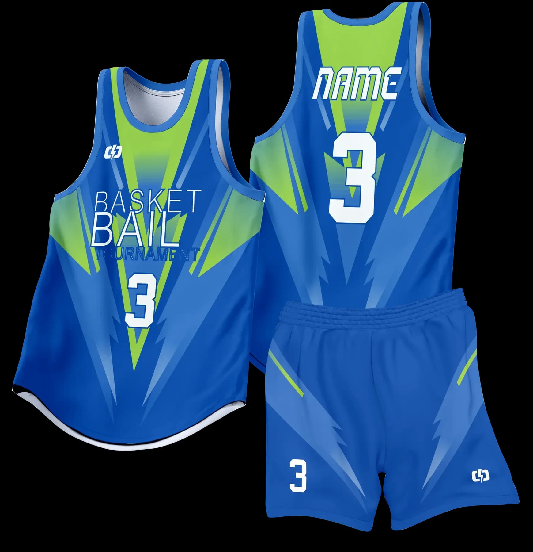 Custom basketball uniform design B61