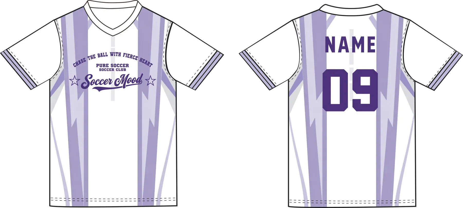 Custom soccer uniform design FG44
