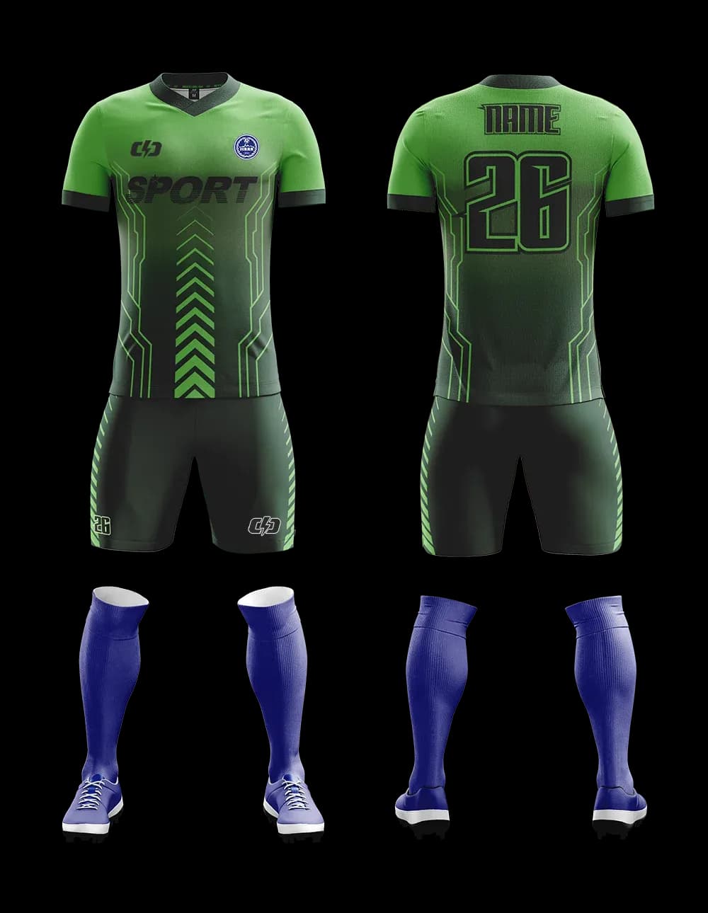 Custom soccer uniform design OS-11