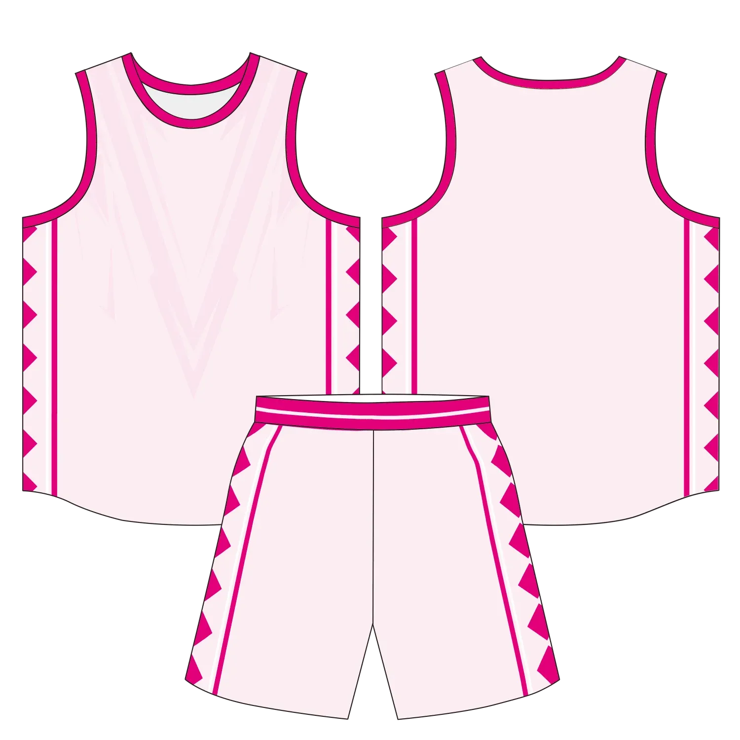 Custom basketball uniform design B37