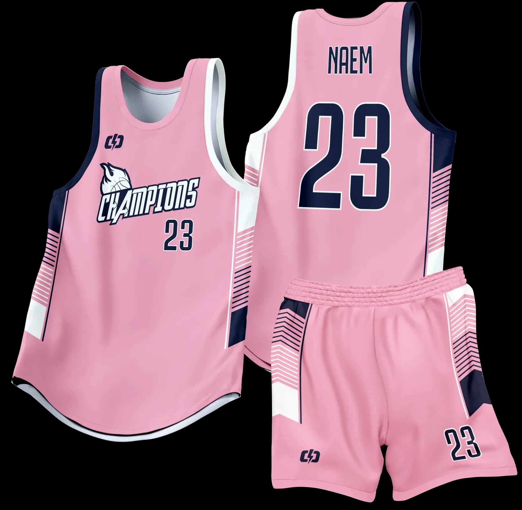 Custom basketball uniform design B72