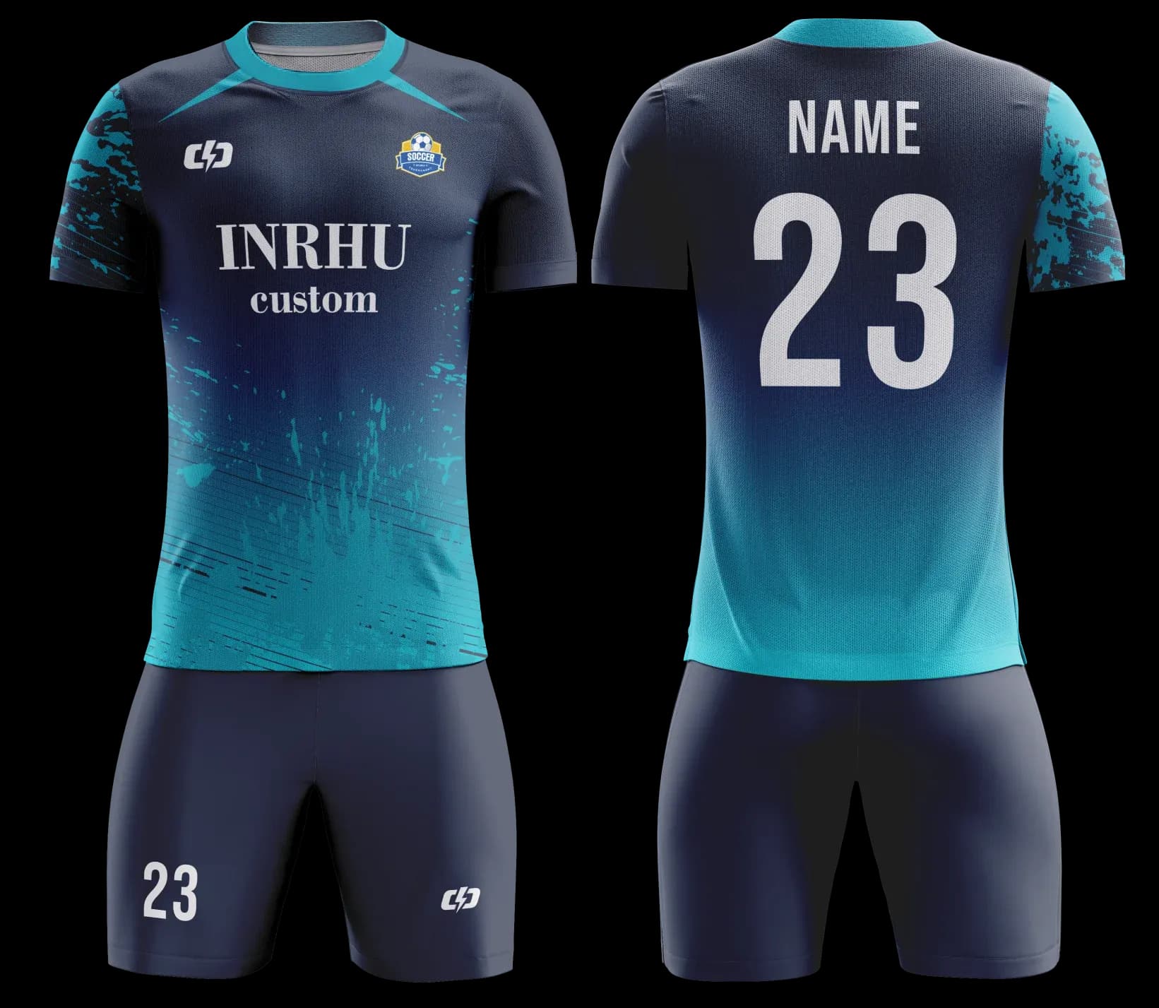 Custom soccer uniform design Z57SX