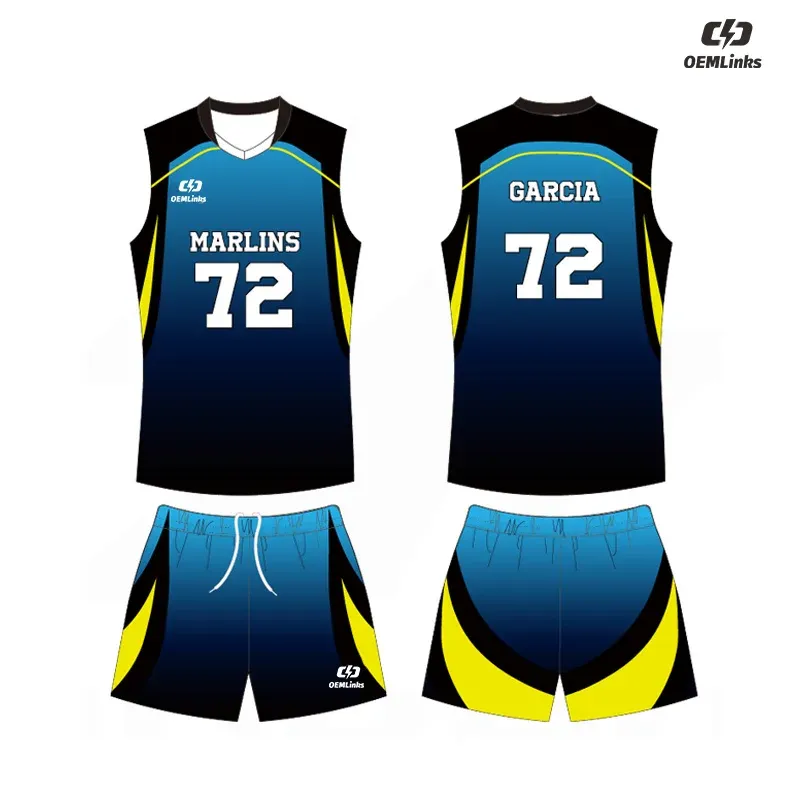 Custom volleyball uniform design OS-035