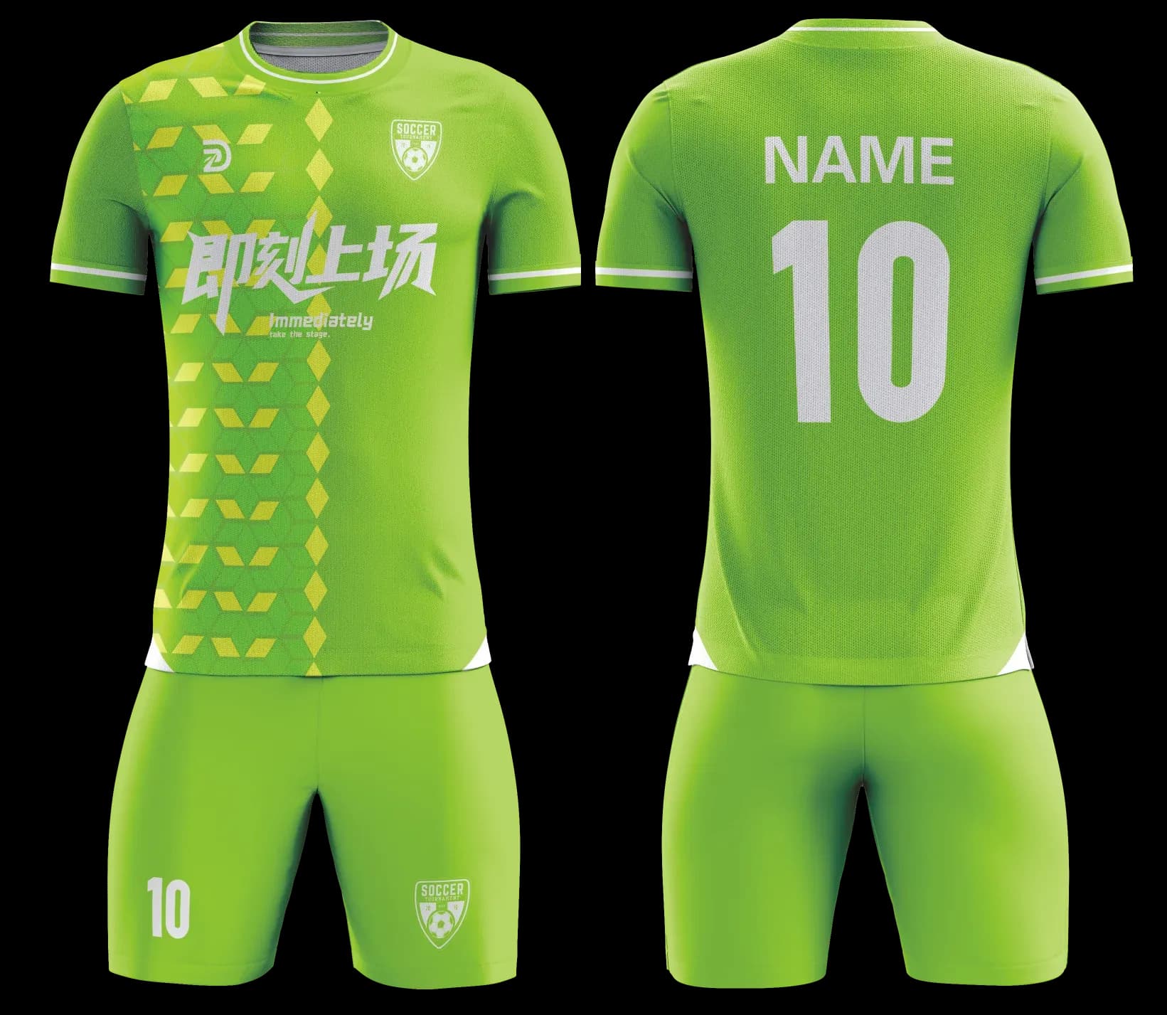 Custom soccer uniform design Z131JW