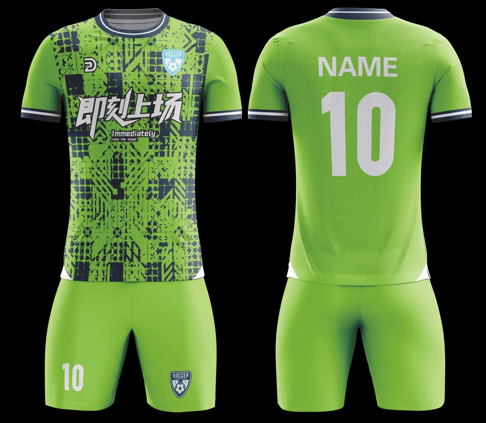 Custom soccer uniform design Z136JW