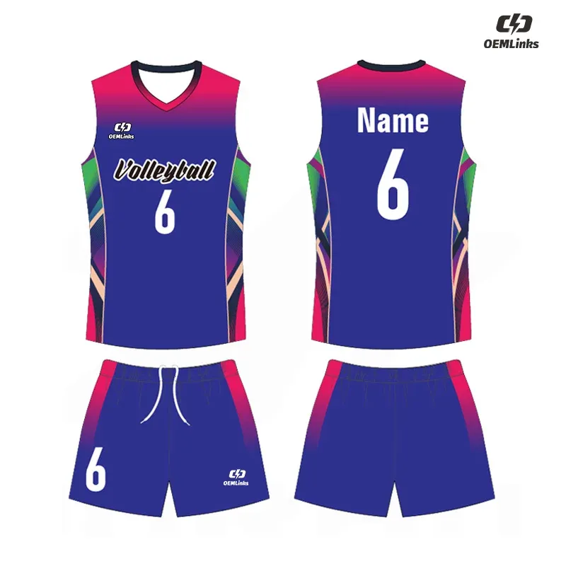 Custom volleyball uniform design OS-018