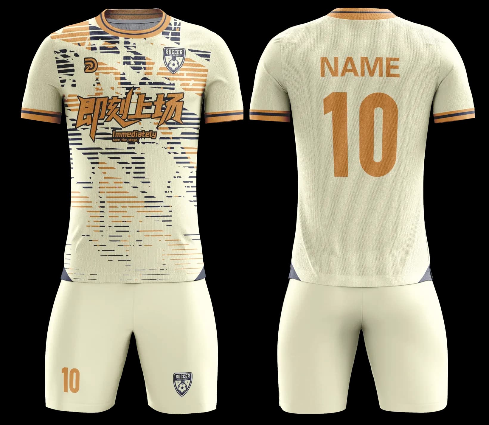 Custom soccer uniform design Z134JW