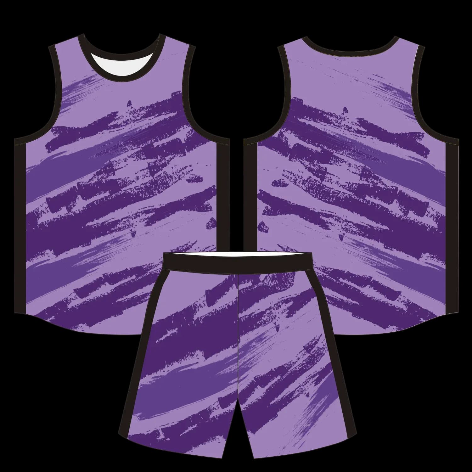Custom basketball uniform design B73