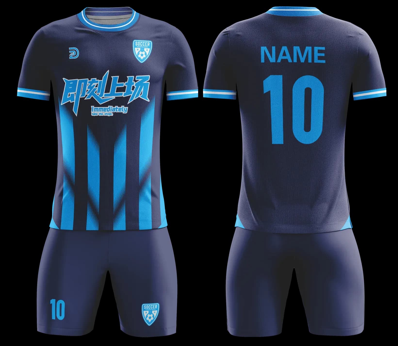 Custom soccer uniform design Z139JW