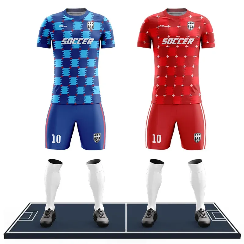 Custom soccer uniform design Z041JW