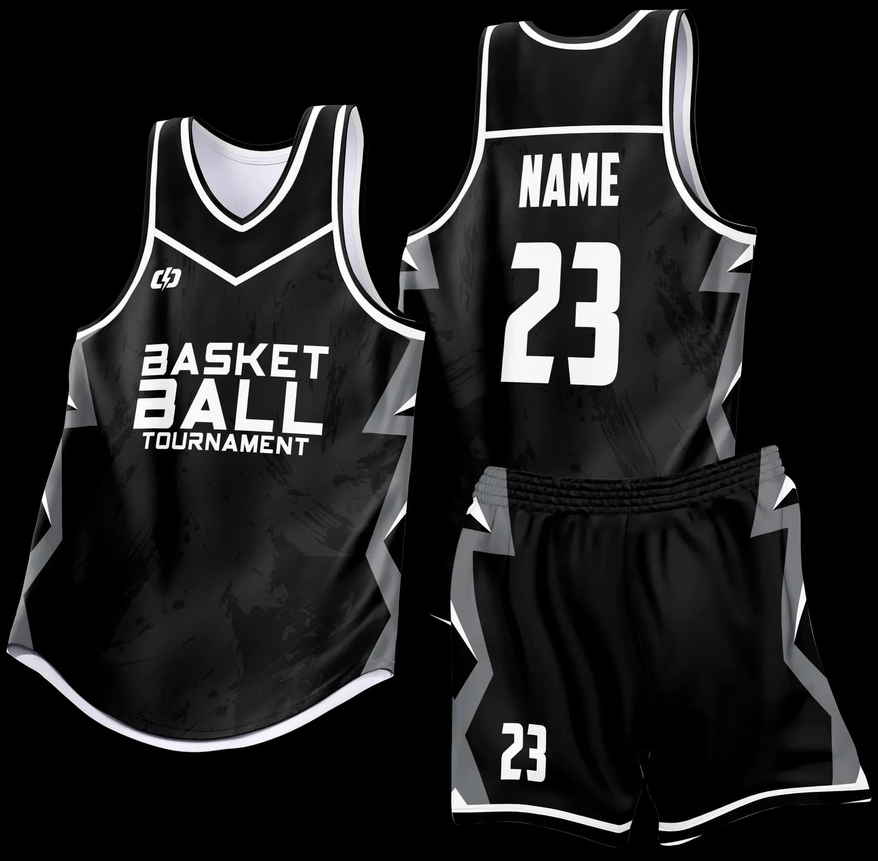 Custom basketball uniform design B90