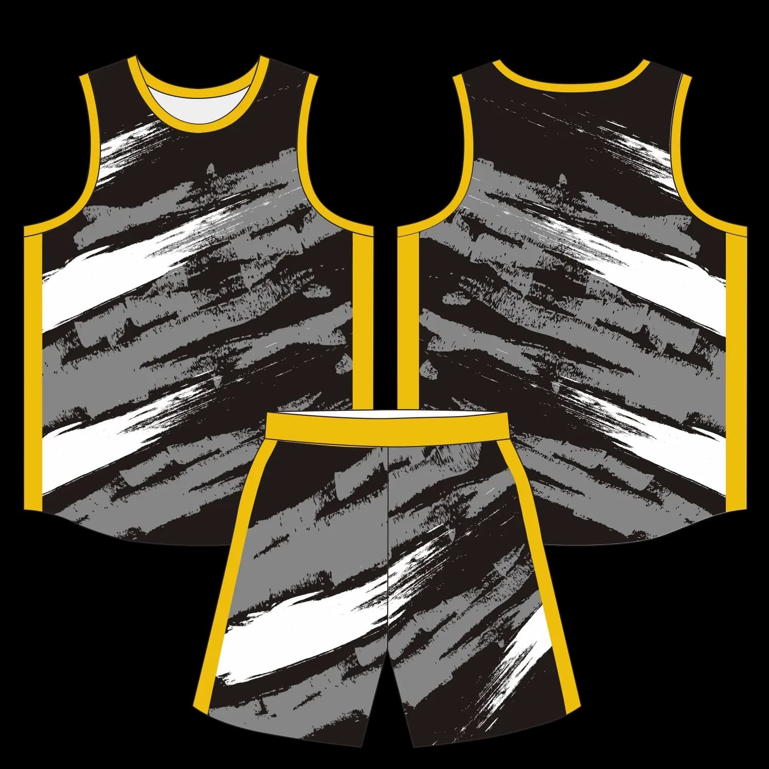 Custom basketball uniform design B73