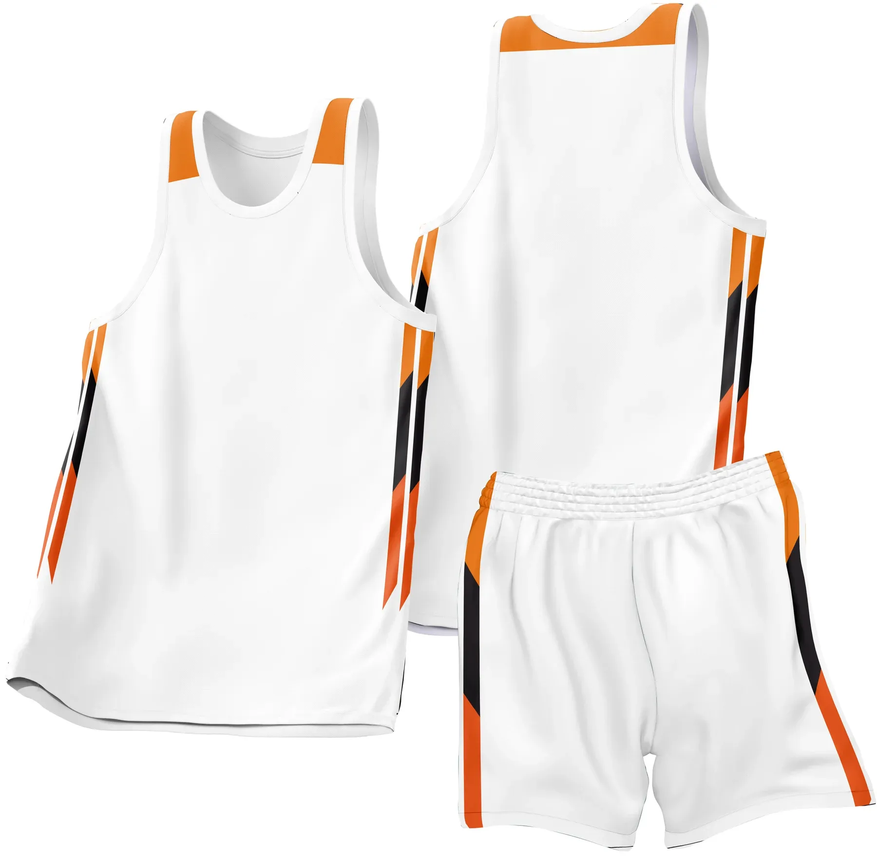 Custom basketball uniform design B24JW