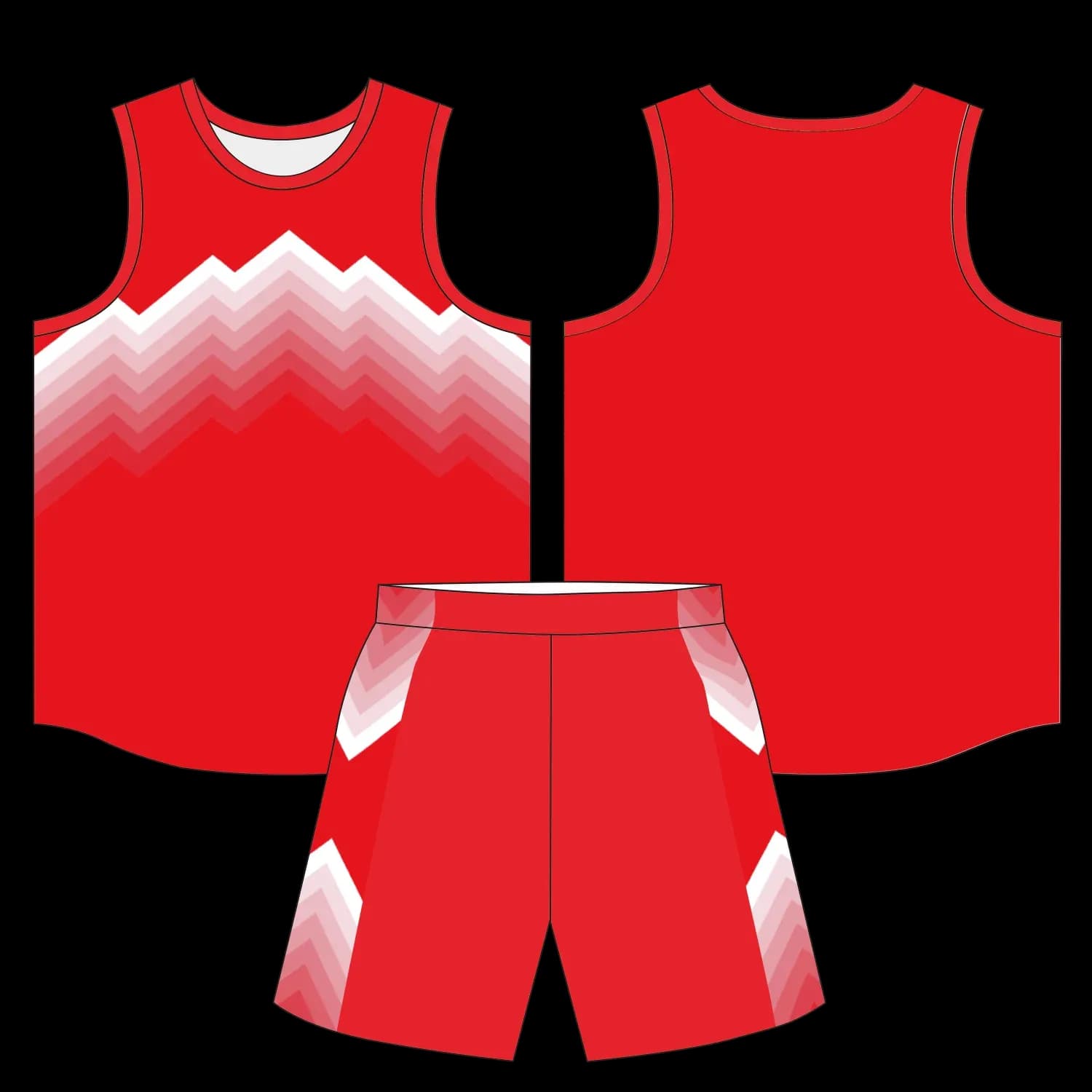 Custom basketball uniform design B20JW
