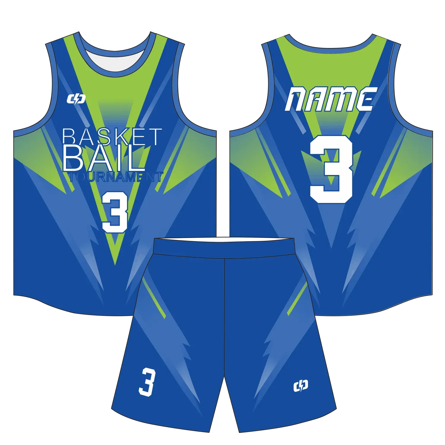 Custom basketball uniform design B61