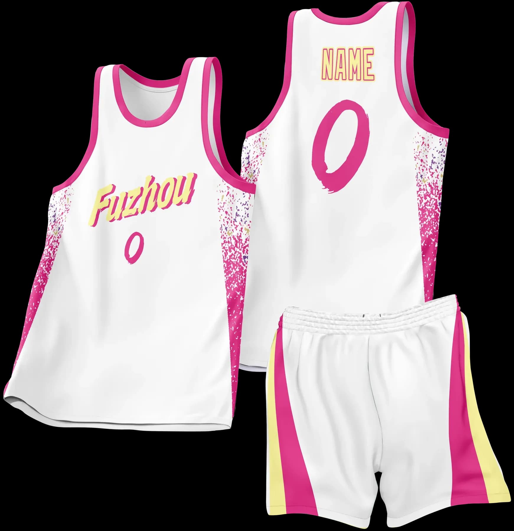 Custom basketball uniform design B14JW