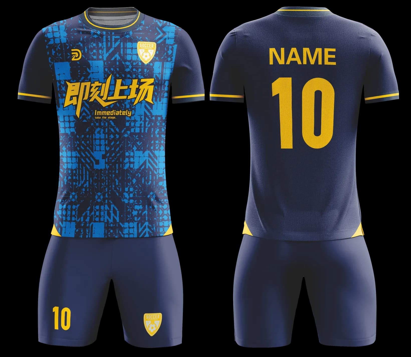 Custom soccer uniform design Z136JW