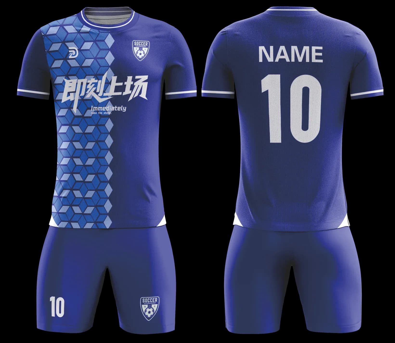 Custom soccer uniform design Z131JW