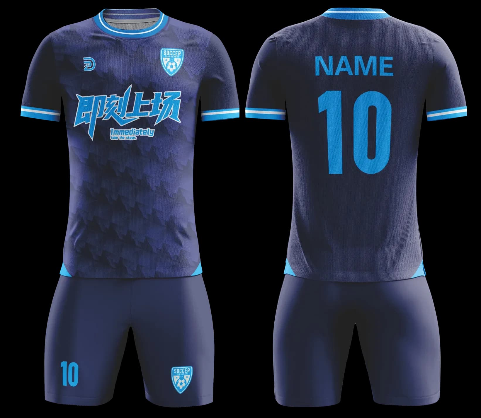Custom soccer uniform design Z138JW