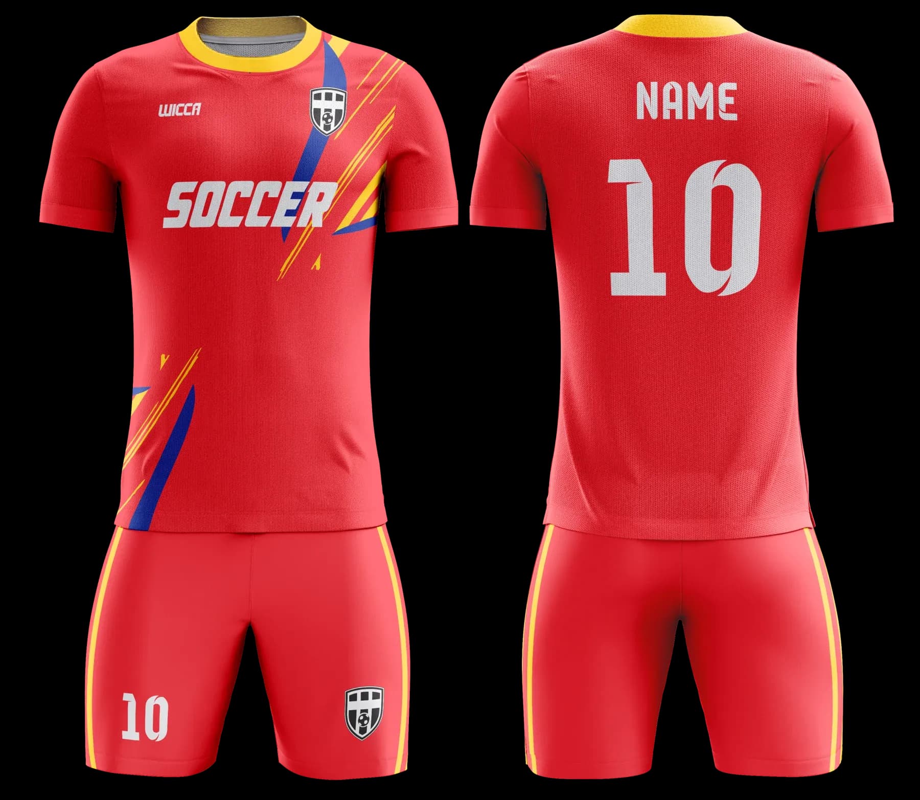 Custom soccer uniform design Z029JW