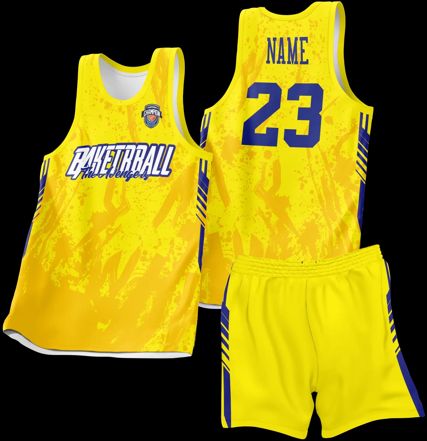 Custom basketball uniform design B18JW