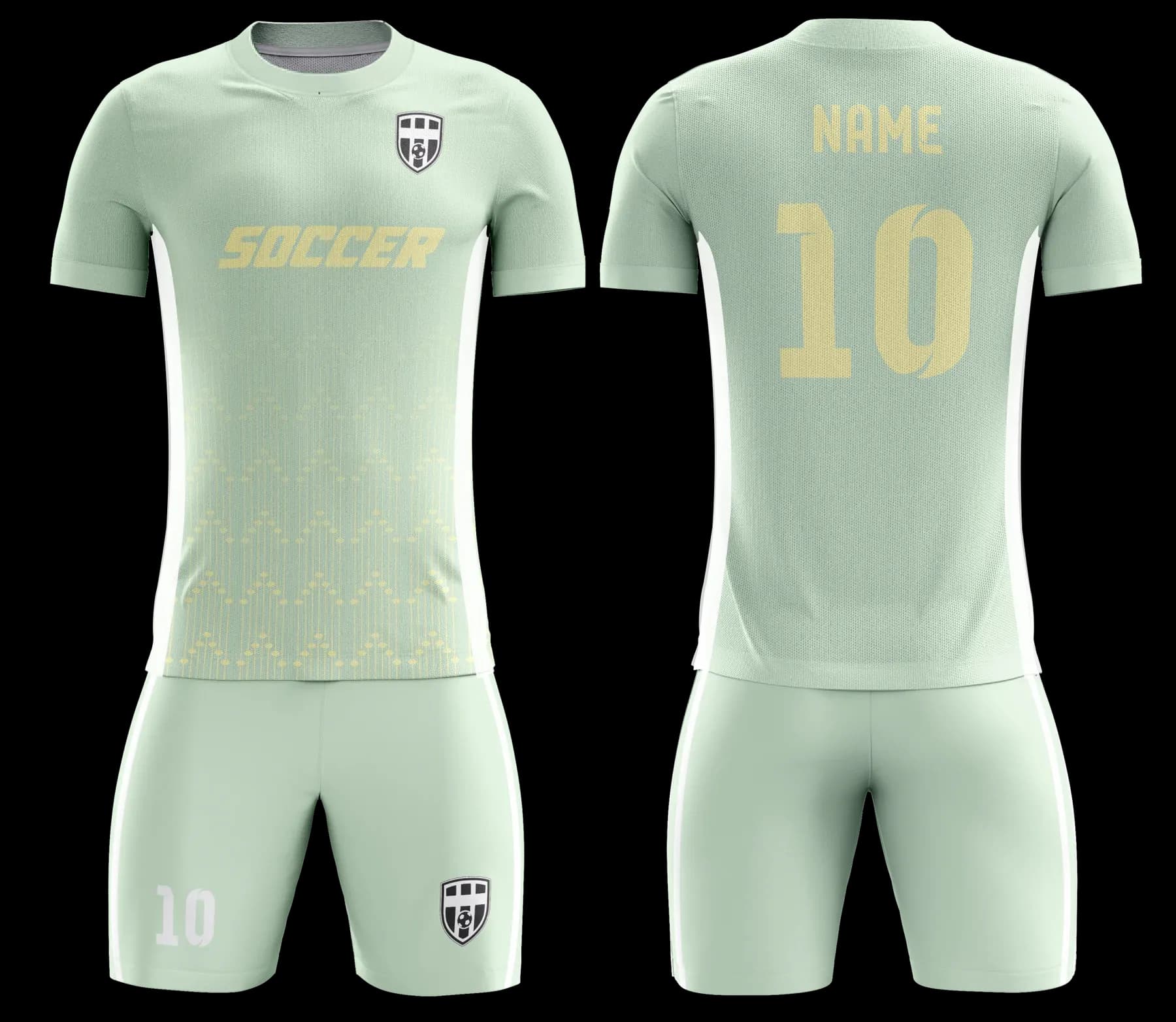 Custom soccer uniform design Z037JW