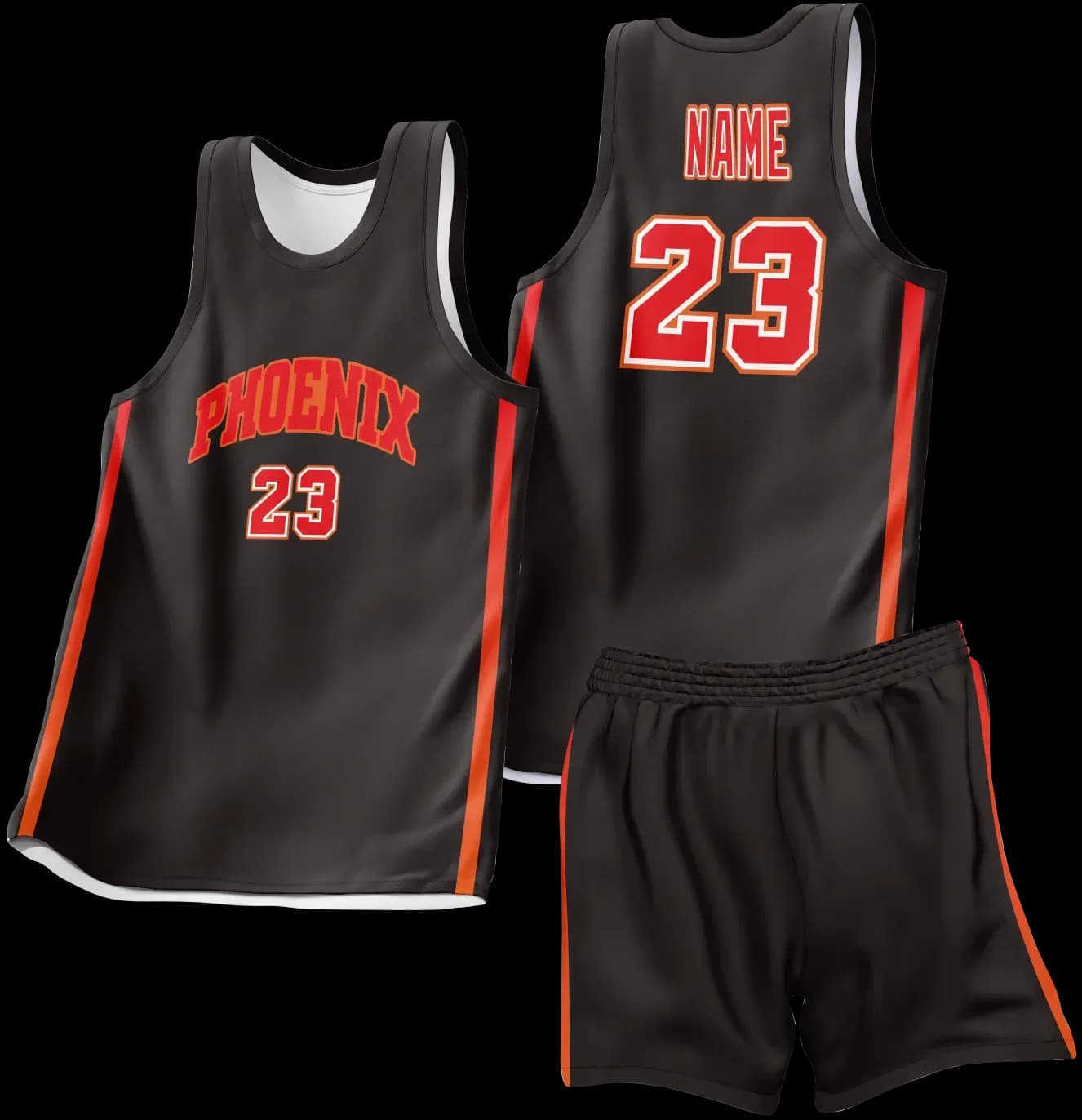 Custom basketball uniform design B10JW